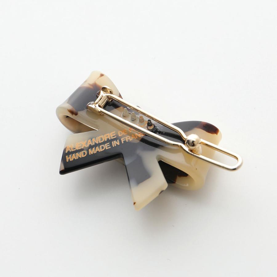 アレクサンドルドゥパリ　ヘアクリップ　　ヘアピン　リボン　パール ALEXANDRE DE PARIS（アレクサンドル ドゥ パリ） アレクサンドル ドゥ