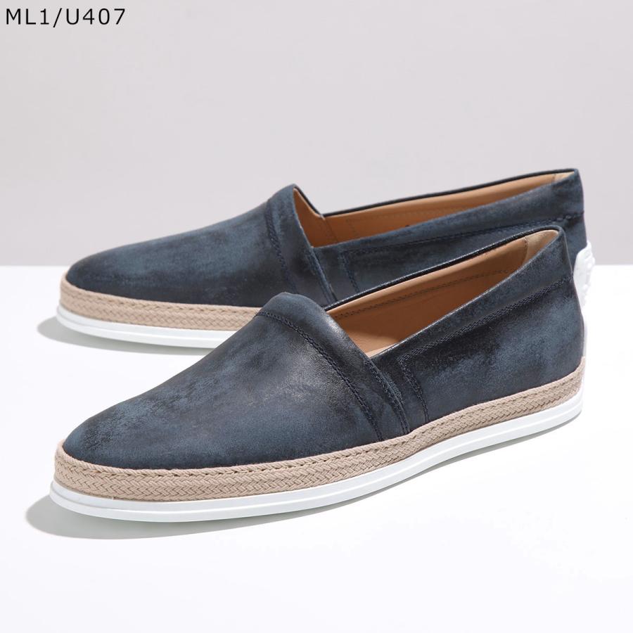 TODS トッズ スリッポン XXM0TV0W80ZML1 XXM0TV0W80ZNLK メンズ ローカット レザー ロゴ ヴィンテージ加工 シューズ 靴 カラー3色｜s-musee｜10