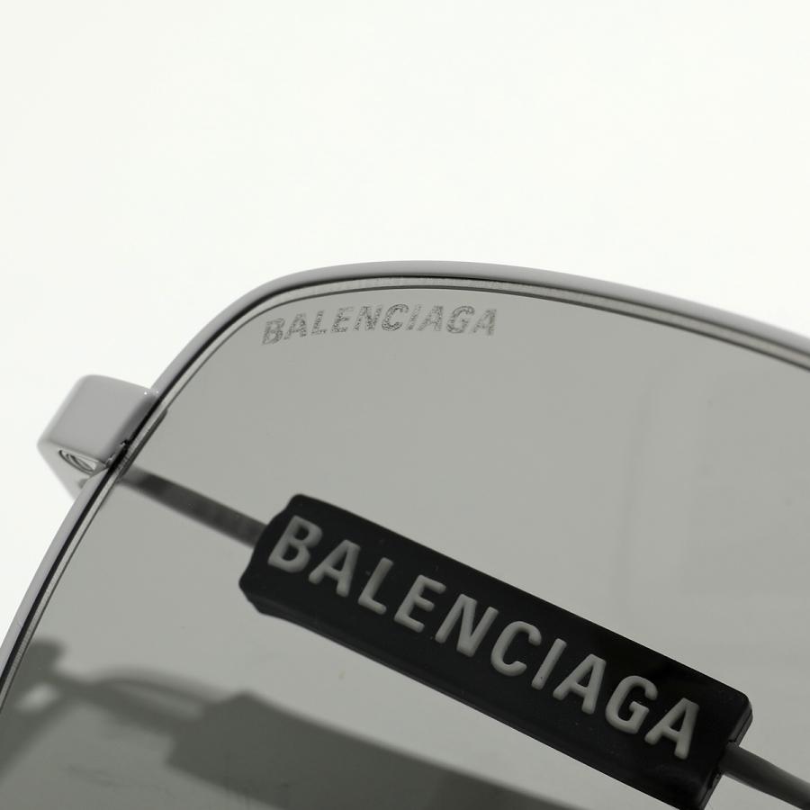 BALENCIAGA バレンシアガ サングラス BB0116SA レディース ティアドロップ型 アジアンフィット メガネ めがね 眼鏡 ロゴ アイウェア 004/GREY-GREY-GREY｜s-musee｜13