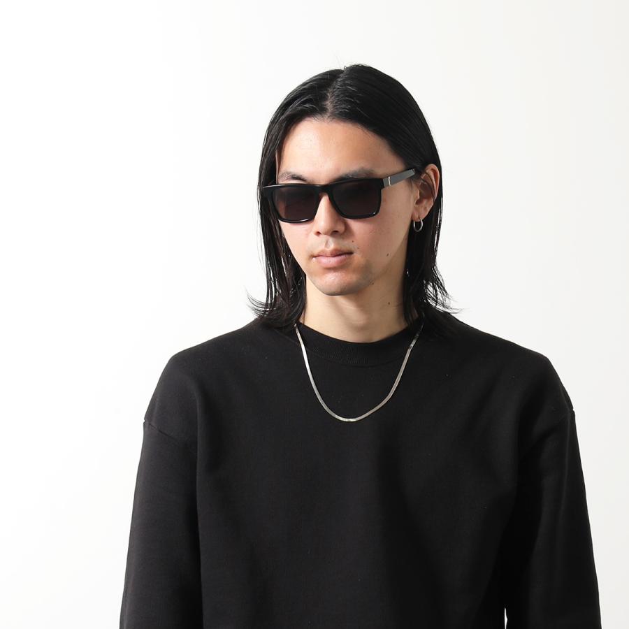 SAINT LAURENT サンローラン サングラス SL M13 メンズ スクエア型 