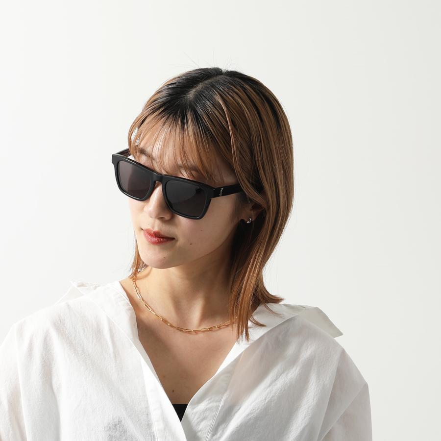 SAINT LAURENT サンローラン サングラス SL M13 メンズ スクエア型
