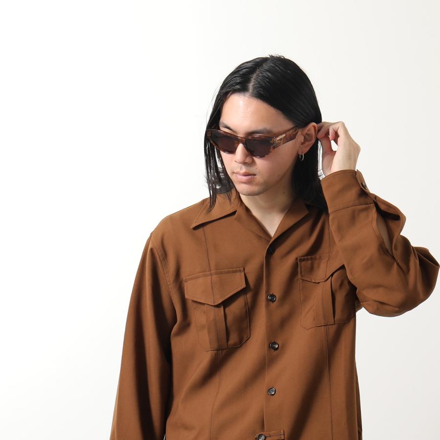 BALENCIAGA（バレンシアガ） サングラス BB0106S メンズ フォックス型