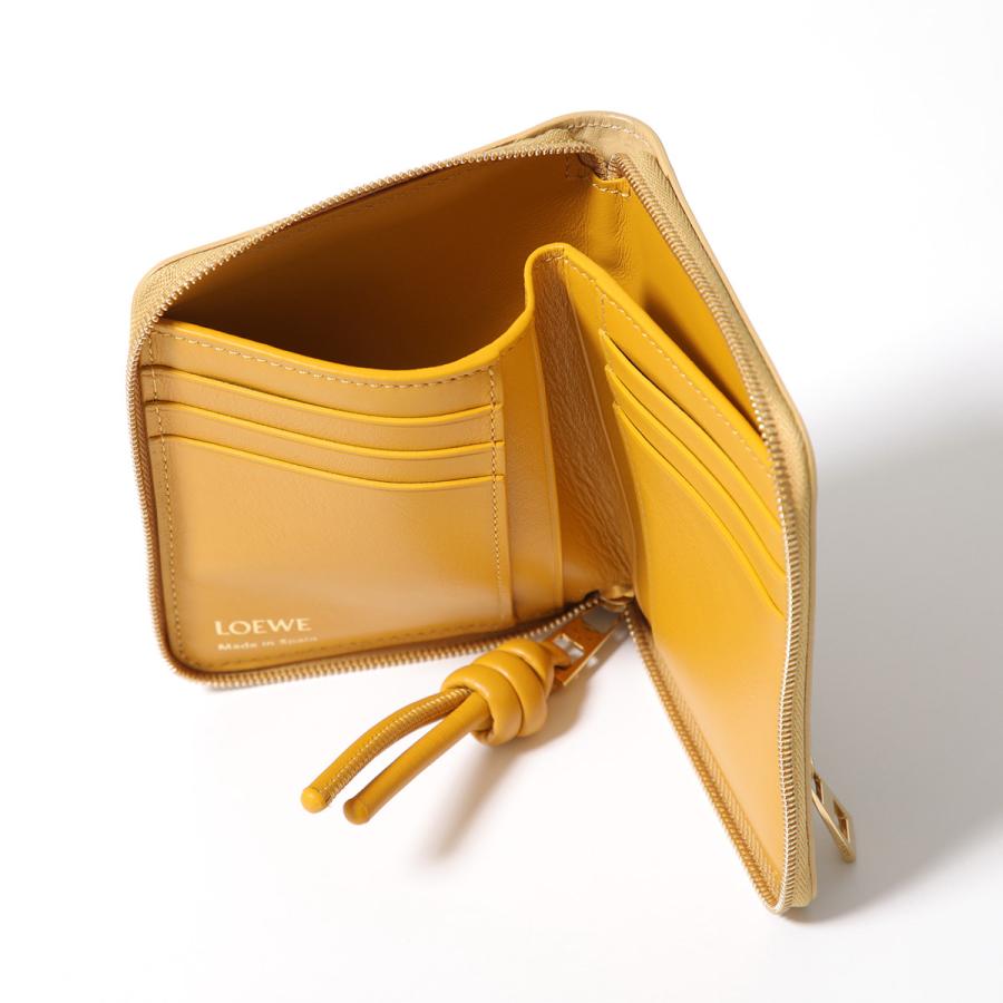 LOEWE（ロエベ） 二つ折り財布 KNOT COMPACT ZIP AROUND ノット