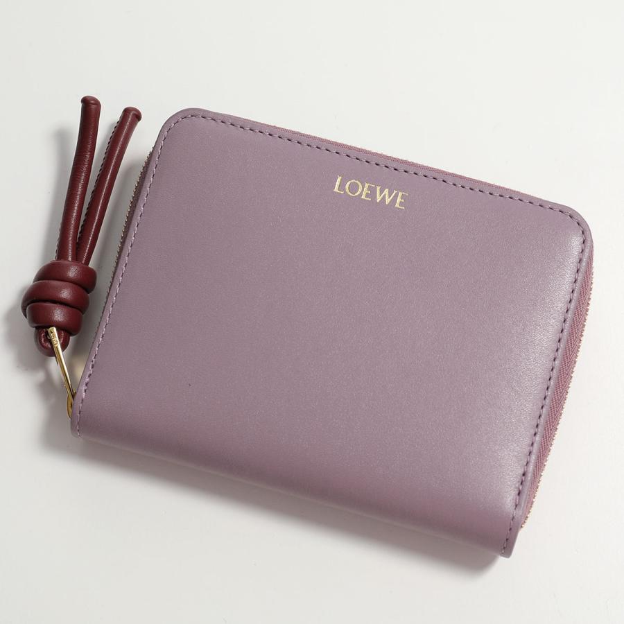 LOEWE ロエベ 二つ折り財布 KNOT COMPACT ノット コンパクト LOEWE ロエベ 二つ折り財布 KNOT COMPACT ノット コンパクト