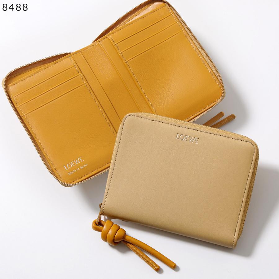 LOEWE（ロエベ） 二つ折り財布 KNOT COMPACT ZIP AROUND ノット