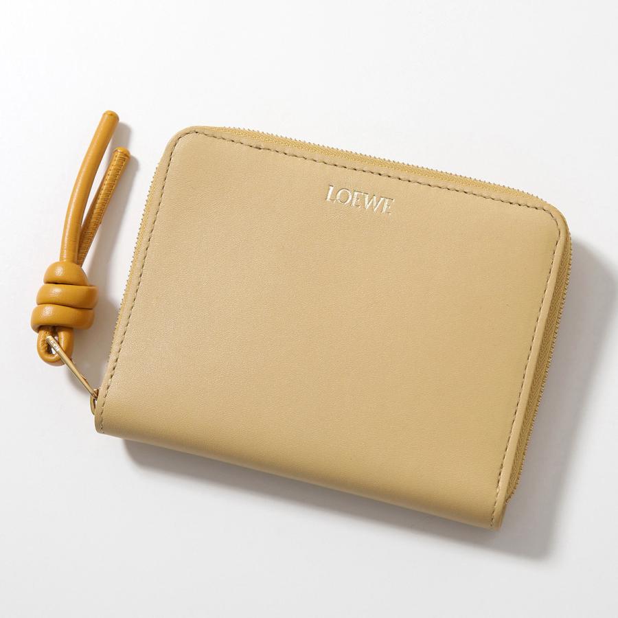 LOEWE（ロエベ） 二つ折り財布 KNOT COMPACT ZIP AROUND ノット