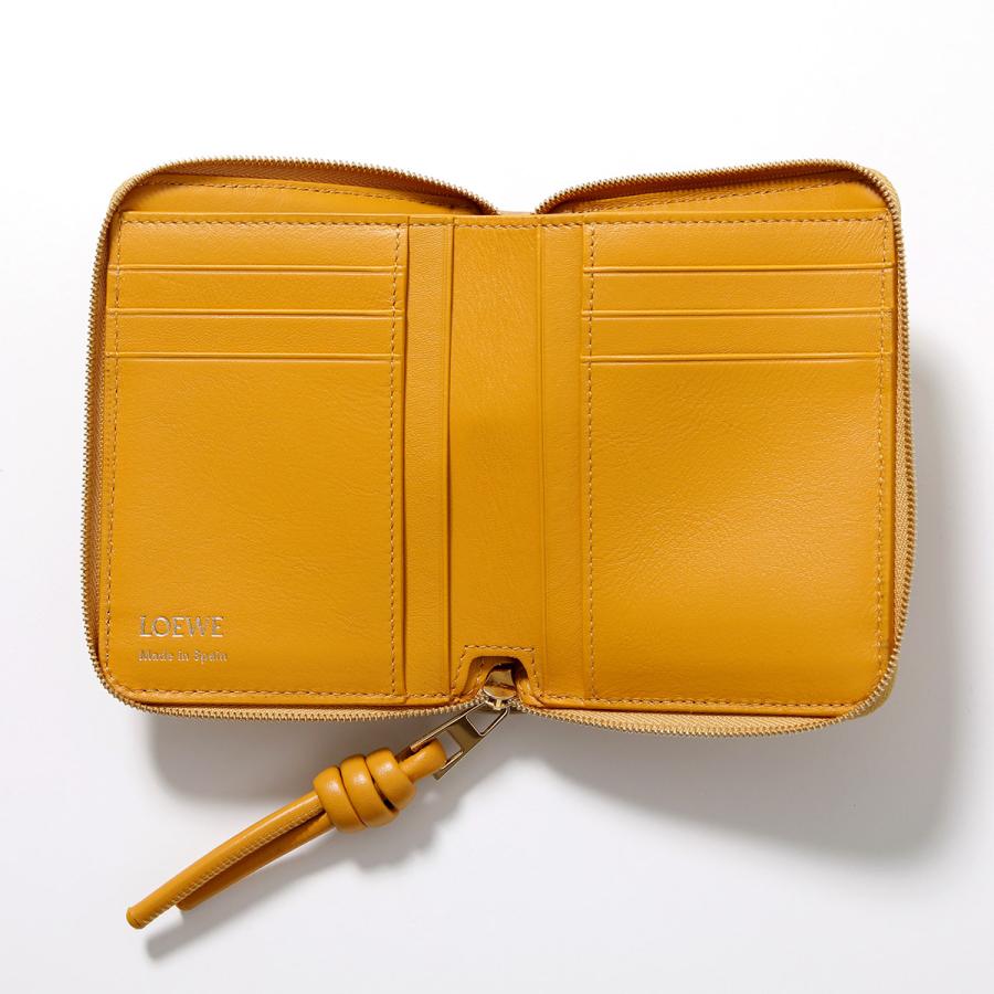 LOEWE（ロエベ） 二つ折り財布 KNOT COMPACT ZIP AROUND ノット