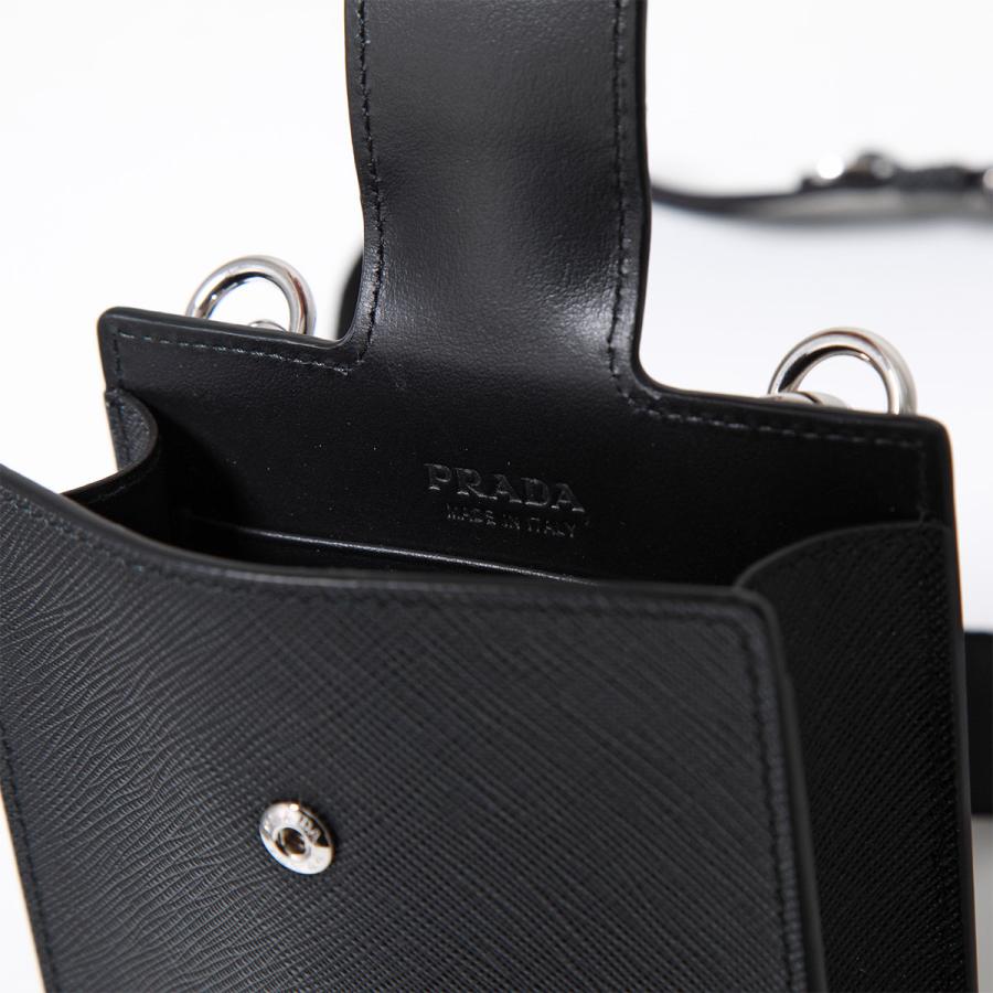 PRADA（プラダ） フォンケース 2ZH179 053 メンズ レザー ショルダー
