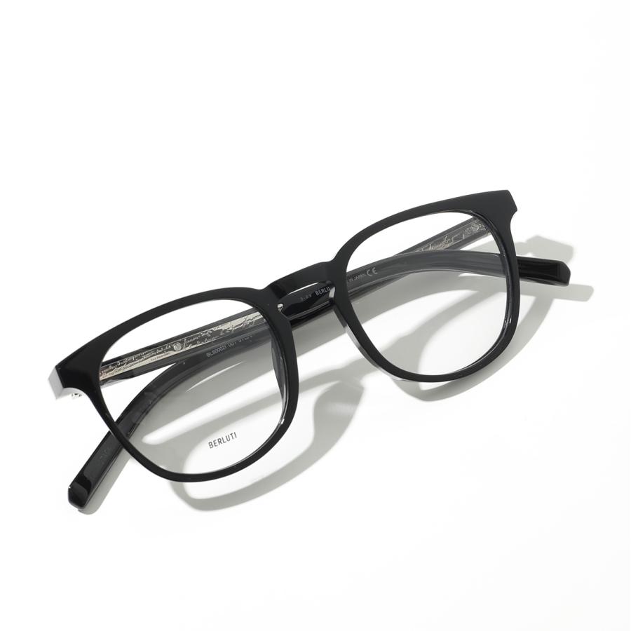 Berluti（ベルルッティ） メガネ BL50002I メンズ ウェリントン型 伊達