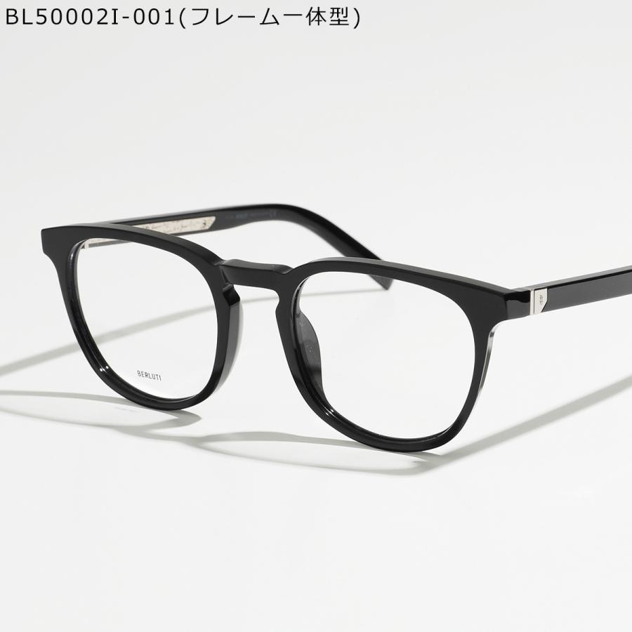 Berluti（ベルルッティ） メガネ BL50002I メンズ ウェリントン型 伊達
