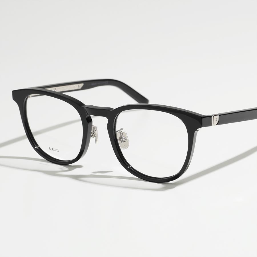 Berluti（ベルルッティ） メガネ BL50002U メンズ ウェリントン型 黒縁
