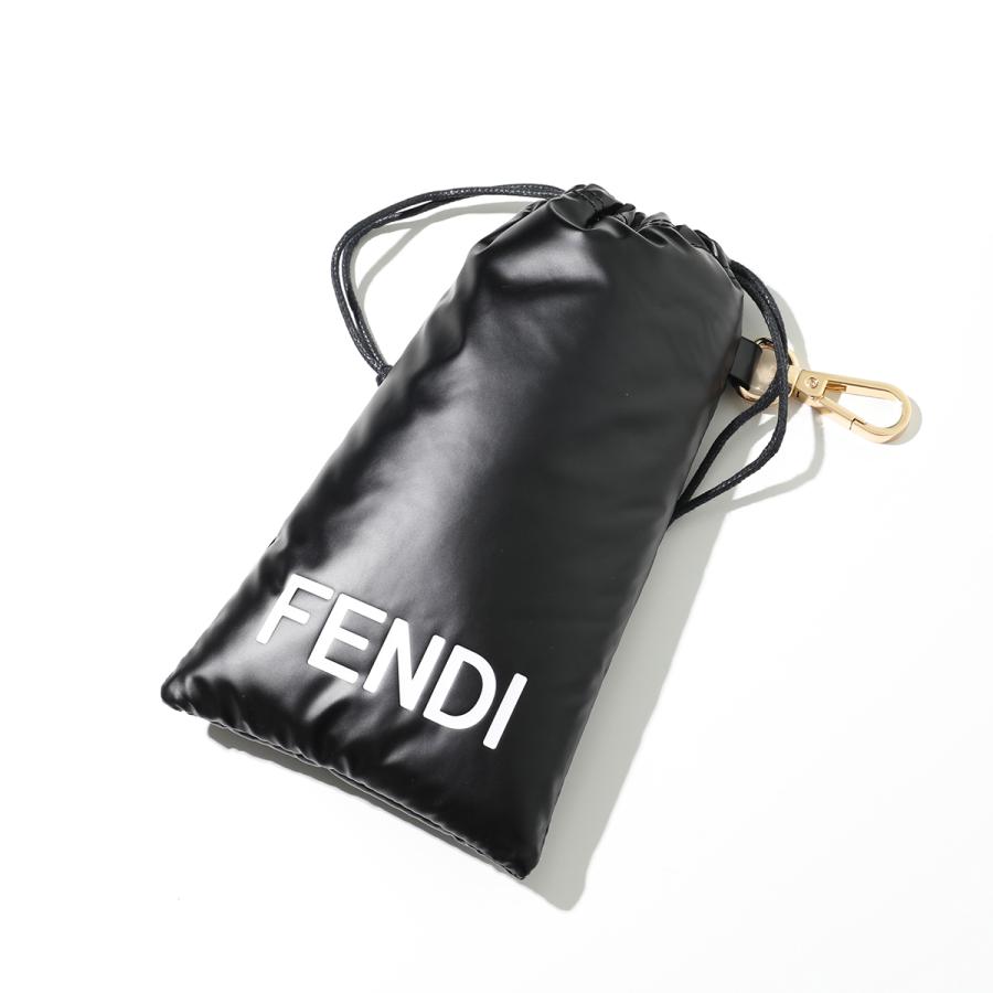 FENDI フェンディ FFロゴ オーバル メタルフレーム サングラス ブラック 55□18 アイウェア イタリア製 FENDI（フェンディ） サングラス FE40018I レディース スクエア型