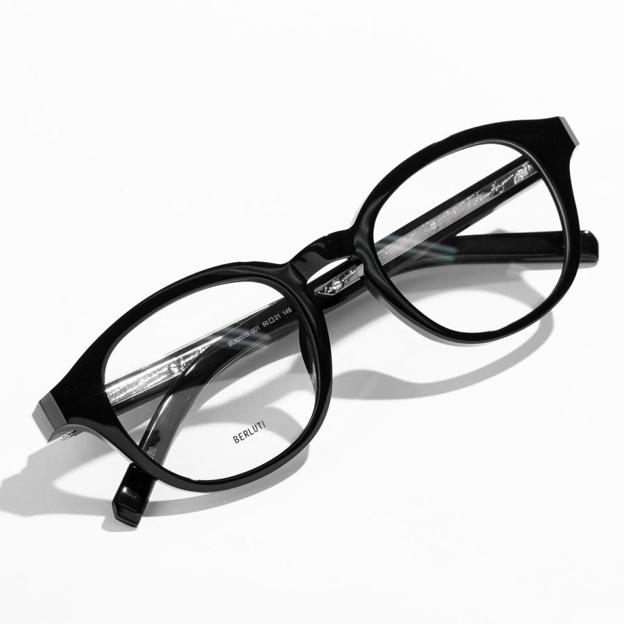 Berluti ベルルッティ メガネ BL50005I メンズ ボストン型 伊達