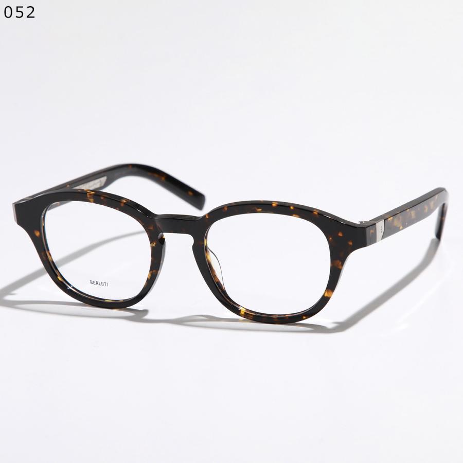 Berluti（ベルルッティ） メガネ BL50005I メンズ ボストン型 伊達 