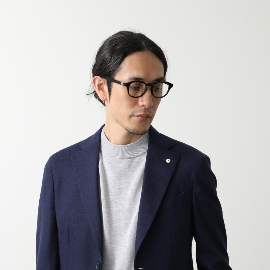 Berluti（ベルルッティ） メガネ BL50005I メンズ ボストン型 伊達