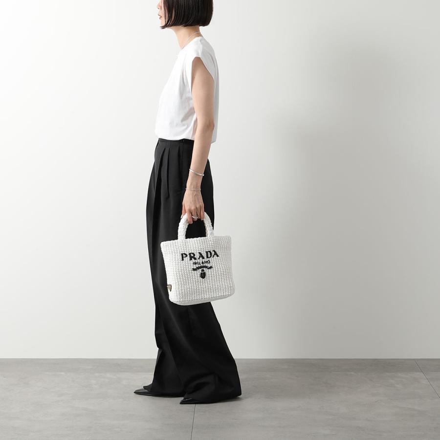 PRADA プラダ かごバッグ 1BG422 2C2T OOL レディース クロシェ PRADA プラダ かごバッグ 1BG422 2C2T OOL レディース クロシェ