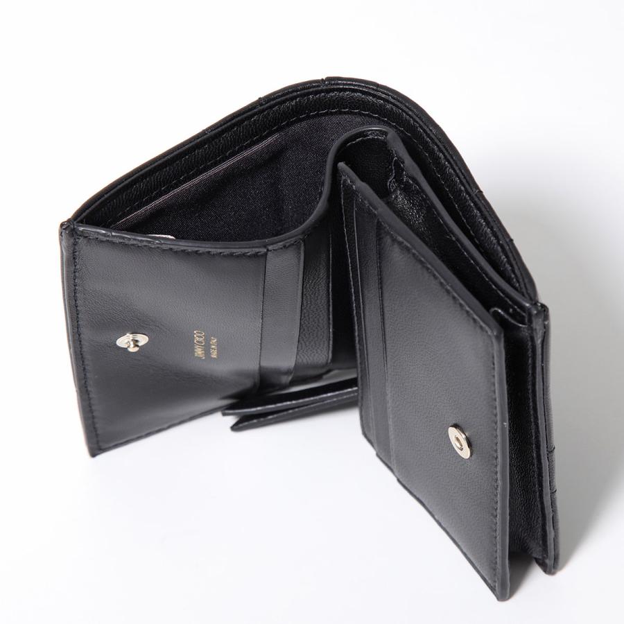 JIMMY CHOO Jimmy Choo ジミーチュウ 二つ折り財布 HANNE ハンネ JIMMY CHOO Jimmy Choo ジミーチュウ 二つ折り財布 HANNE ハンネ