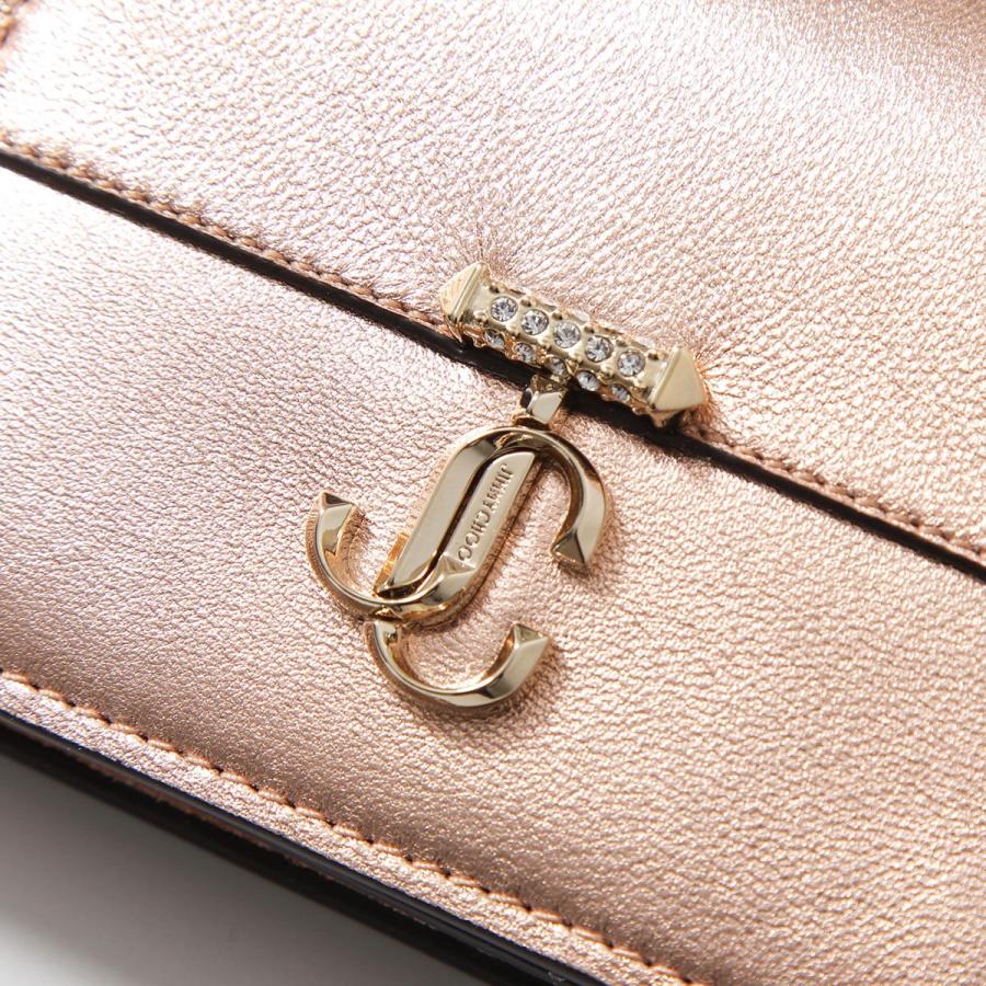 JIMMY CHOO（ジミーチュウ） 二つ折り財布 HANNE ハンネ QHD RBA NBA