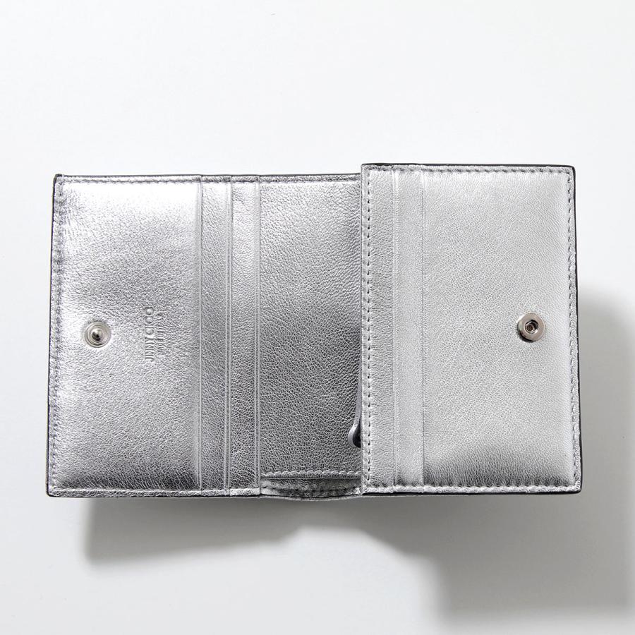JIMMY CHOO（ジミーチュウ） 二つ折り財布 HANNE ハンネ QHD RBA NBA