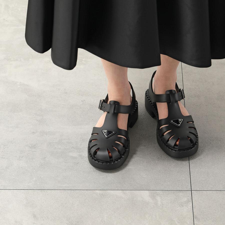 PRADA プラダ サンダル 1X857M 3LKK レディース ラバー PRADA プラダ サンダル 1X857M 3LKK レディース ラバー