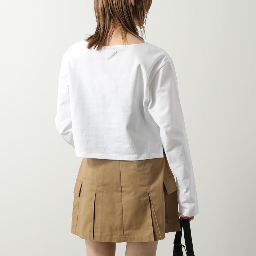 PRADA プラダ 長袖 Tシャツ 34658 14LQ レディース ロンT PRADA プラダ 長袖 Tシャツ 34658 14LQ レディース ロンT
