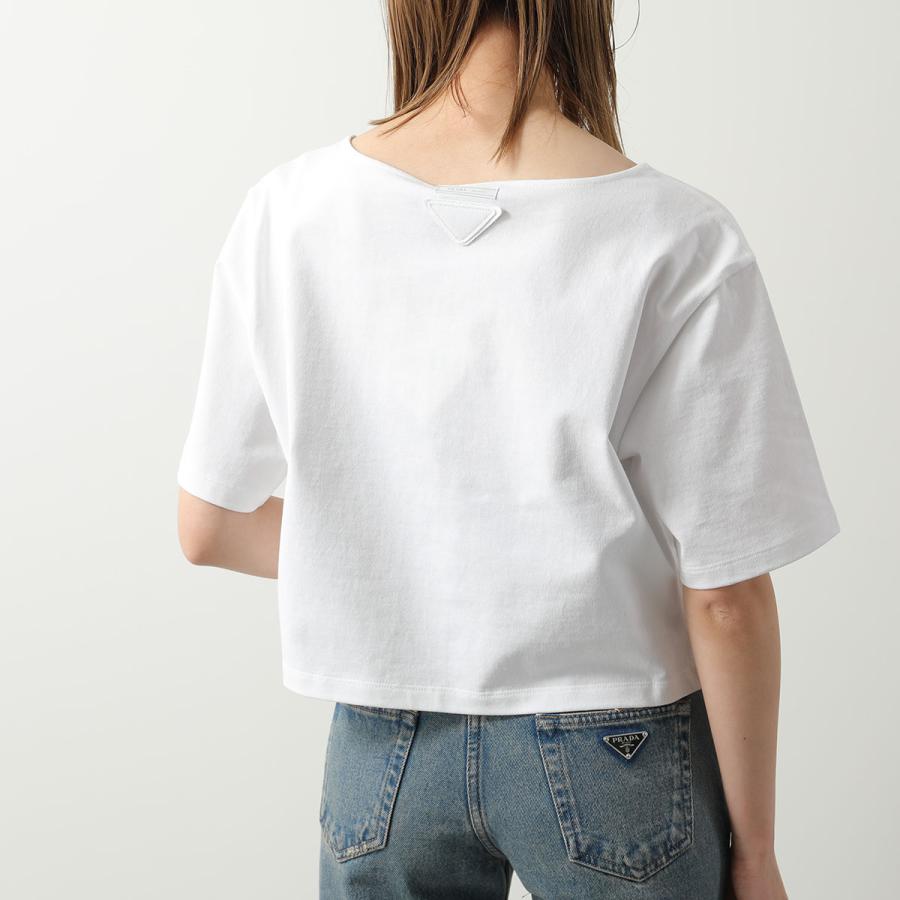PRADA プラダ 半袖 Tシャツ 3546 B14LQ レディース カットソー PRADA プラダ 半袖 Tシャツ 3546 B14LQ レディース カットソー