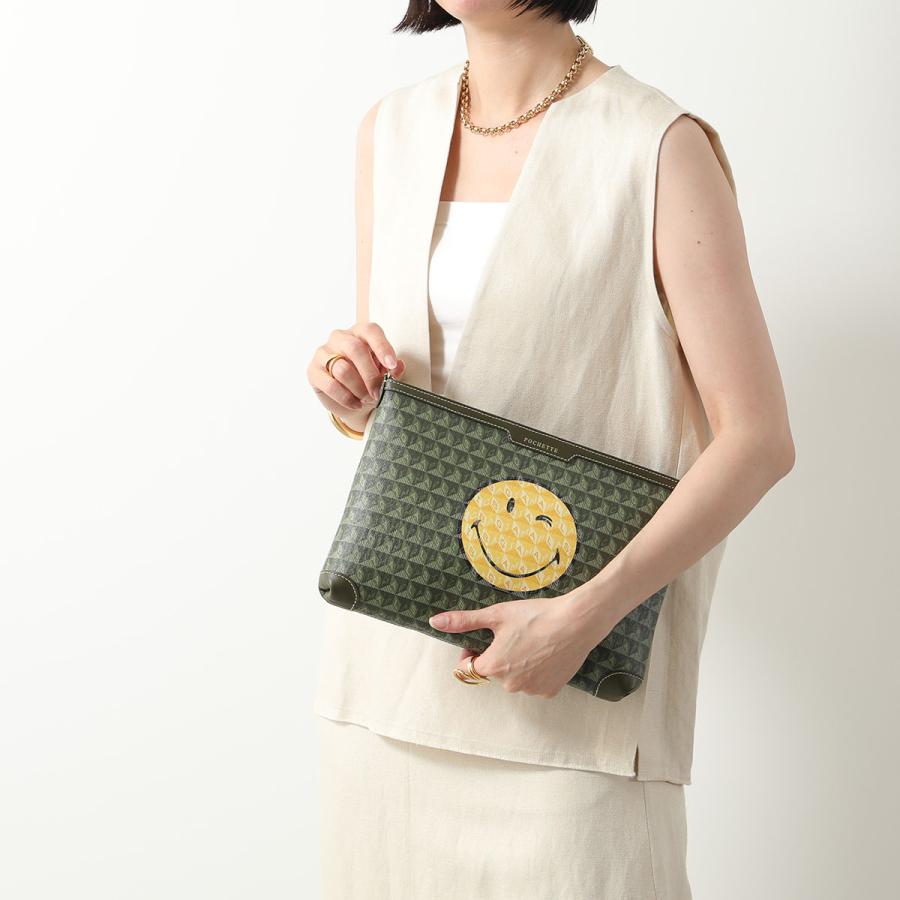 ANYA HINDMARCH アニヤハインドマーチ クラッチバッグ I am a ANYA HINDMARCH アニヤハインドマーチ クラッチバッグ I am a