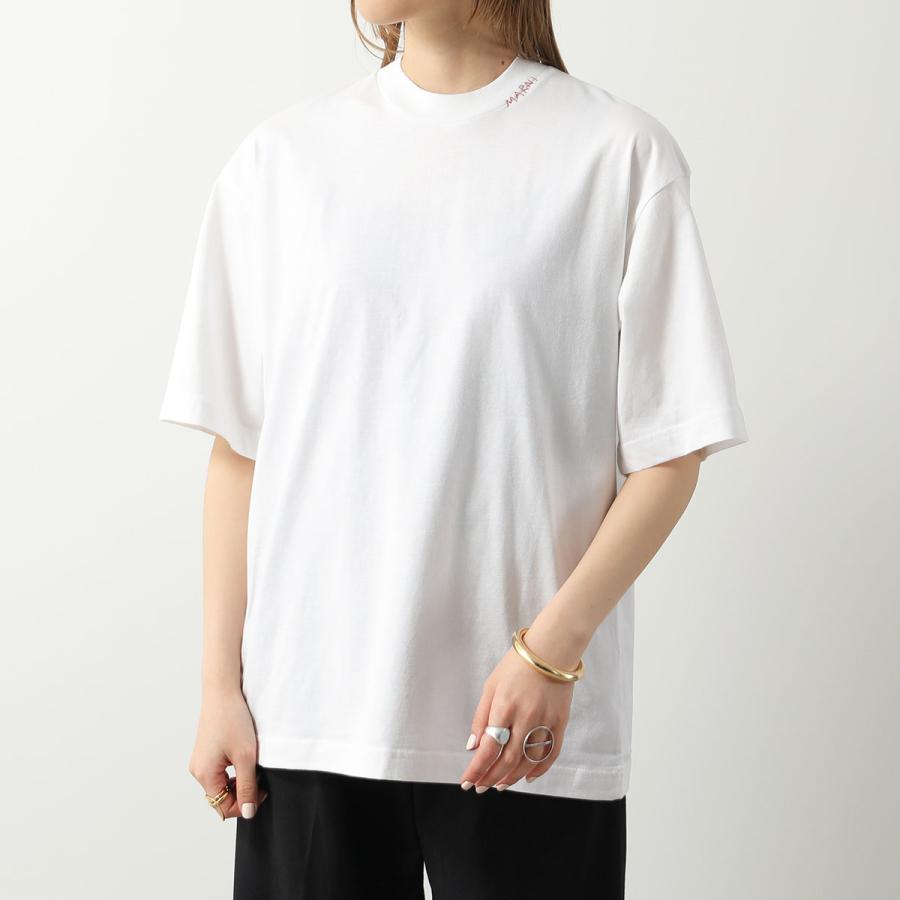 MARNI マルニ Tシャツ【1枚単品】 HUMU0223X3 UTCZ68 レディース MARNI マルニ Tシャツ【1枚単品】 HUMU0223X3 UTCZ68 レディース