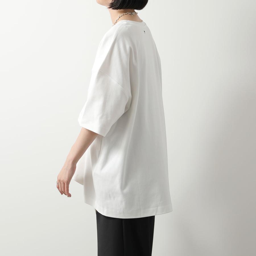 WEEKEND MAX MARA  ウィークエンド マックスマーラ Tシャツ BOLERO レディース 半袖 カットソー ラウンドネック オーバーサイズ コットン 001｜s-musee｜06