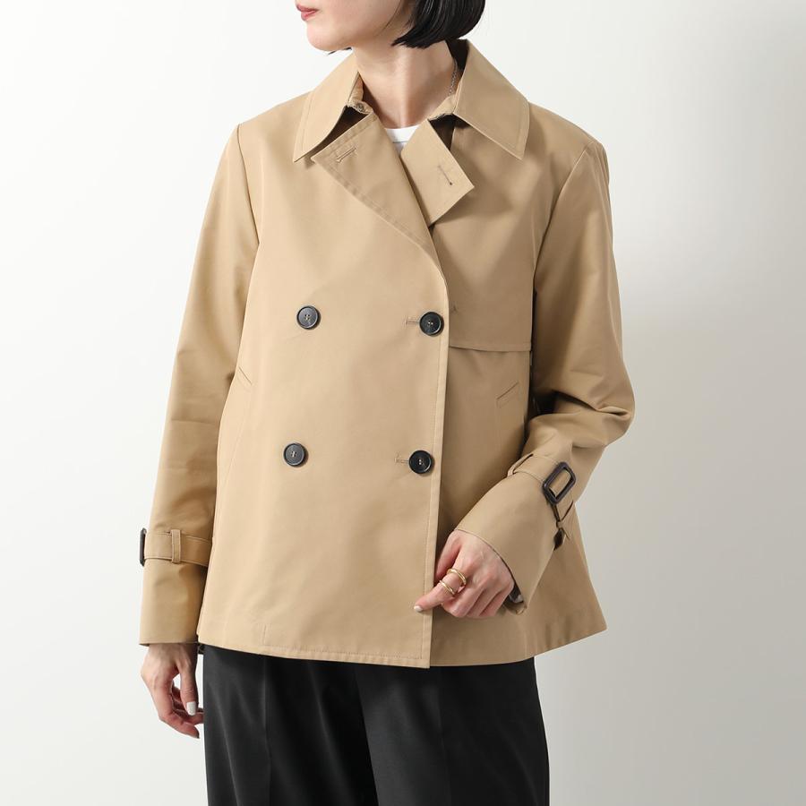【美品】Max Mara ウィークエンド トレンチコート ハーフコート ベルト MAXMARA WEEKEND LINE（マックスマーラウィークエンドライン） WEEKEND