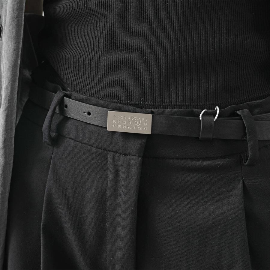 MM6 エムエムシックス メゾンマルジェラ ナローベルト SA5TP0011 P5553