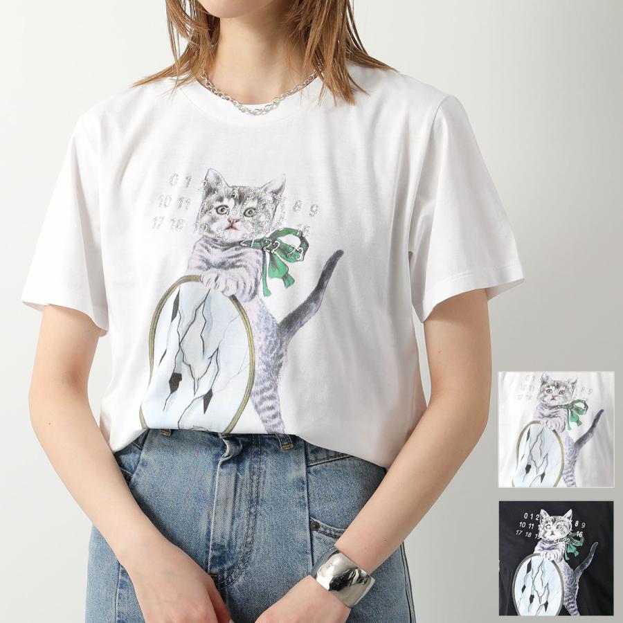 エムエムシックス ガリアーノ期 ショルダーリボンカットソー S レディース ホワイト【中古】【新入荷】 † 中古・古着通販】MM6 Maison Margiela (エムエムシックスメゾン