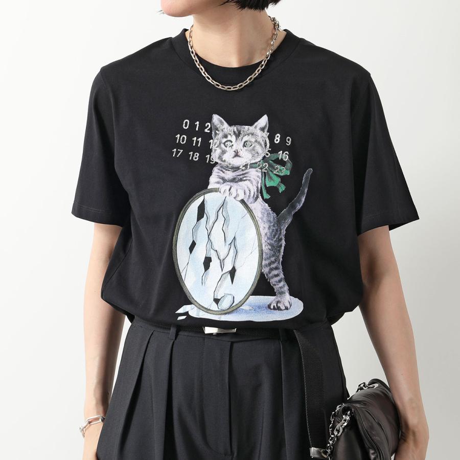 MM6 Maison Margiela キャット Tシャツ ホワイト ネコ 猫 MM6 Maison Margiela＞24'SSコレクションスタート！ | st company
