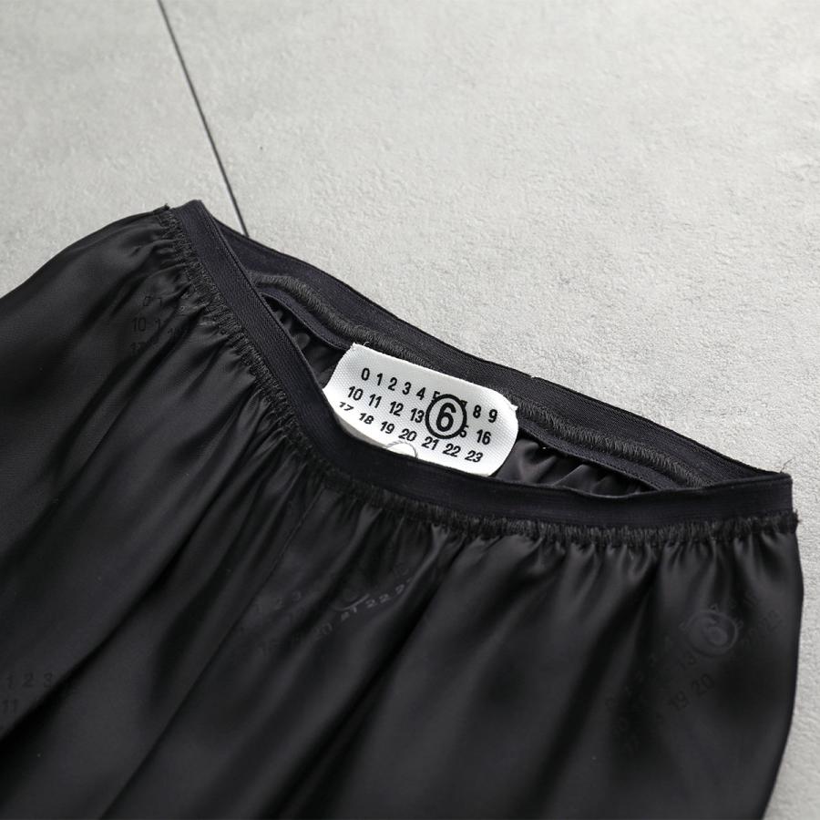 MM6 エムエムシックス メゾンマルジェラ サテンパンツ S52KA0495