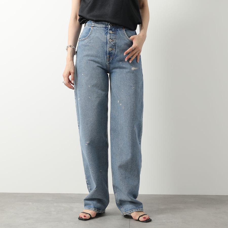 ス*C様 【オークション】MM6 トップス　デニム MM6 Maison Margiela フレイドディテール ジーンズ | ブルー | FARFETCH JP