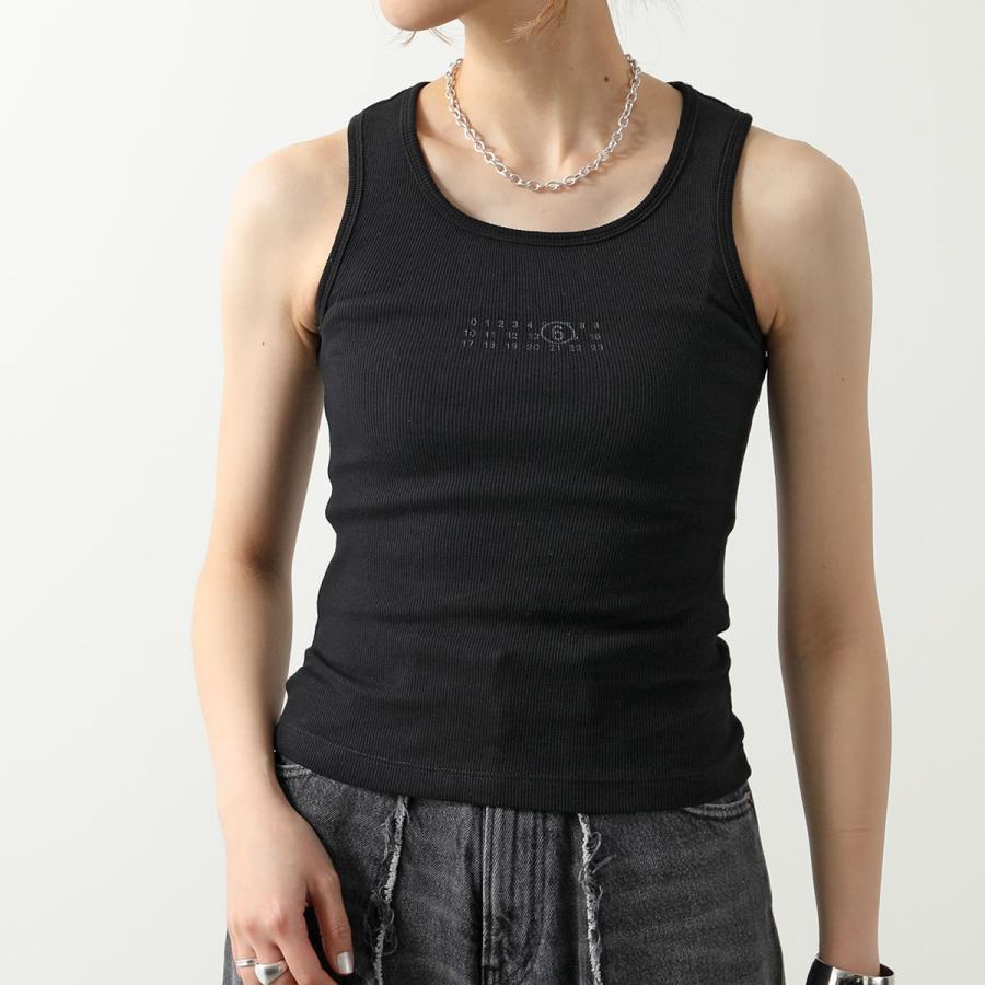 マルタンマルジェラ タンクトップ ボーダー 冷感 ブラック Mサイズ マルタンマルジェラ タンクトップ ボーダー 冷感 ブラック Mサイズ