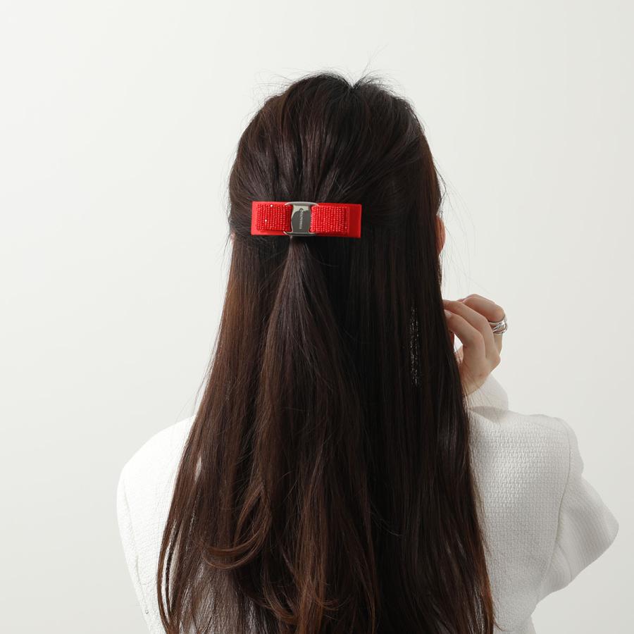 FERRAGAMO（フェラガモ） バレッタ 34 0418 レディース ヴィラリボン