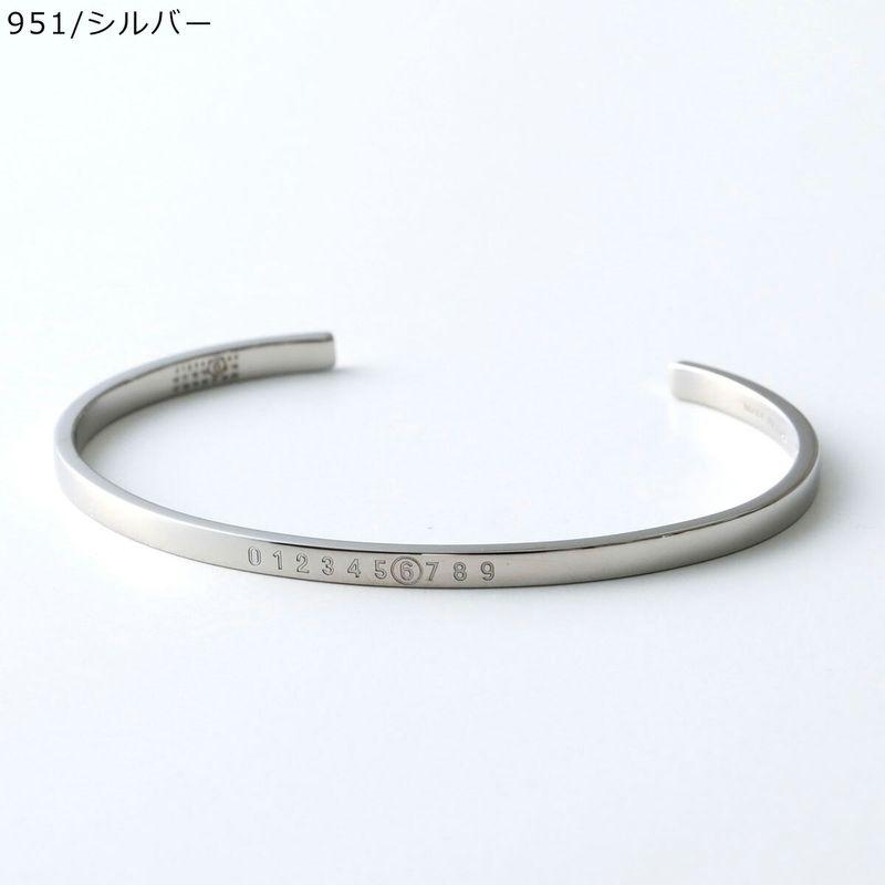 メゾンマルジェラ シルバー バングル ブレスレット MM6 エムエムシックス メゾンマルジェラ バングル SM7UY0054 SV0310