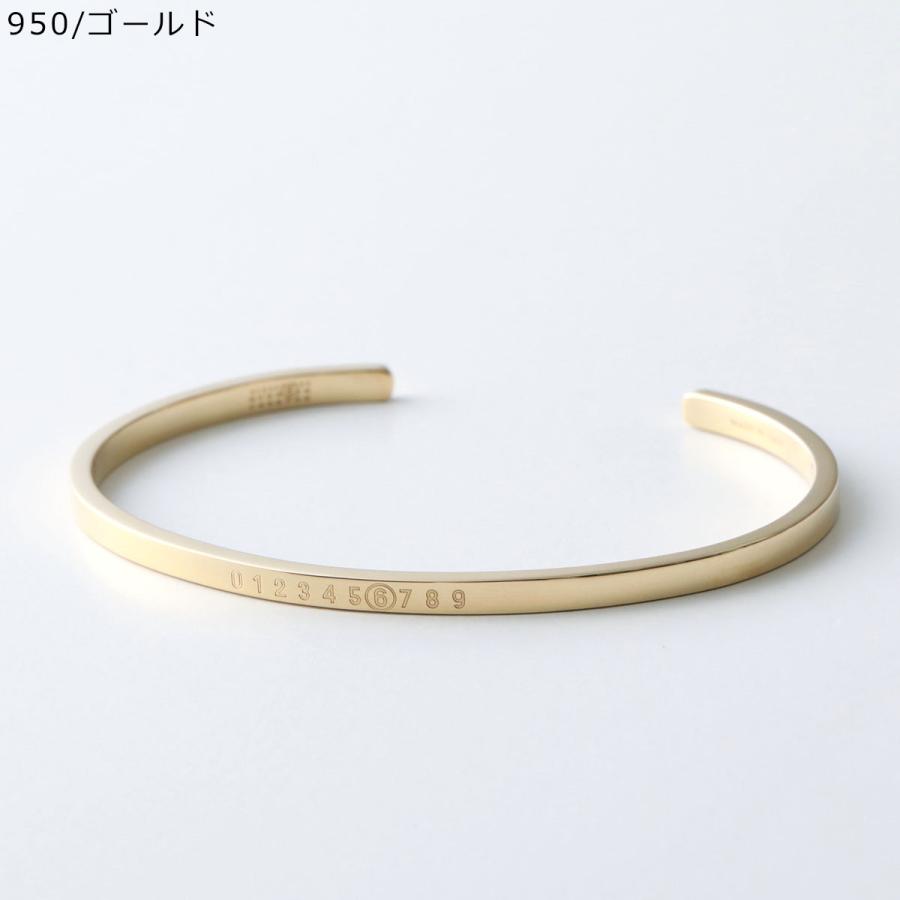 メゾン マルジェラ ゴールド　ナンバー ブレスレット　S バングル Maison Margiela（メゾンマルジェラ） バングル SI8UY0002 SV0129