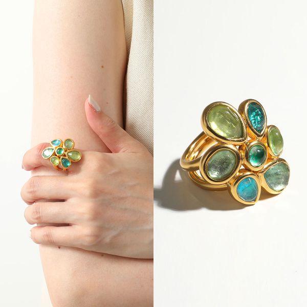 GOOSSENS PARIS　グーセンスパリ　3連カボション　リング　ジュエリー GOOSSENS PARIS（グーセンスパリ） リング Cabochons ring GOOH21RI15