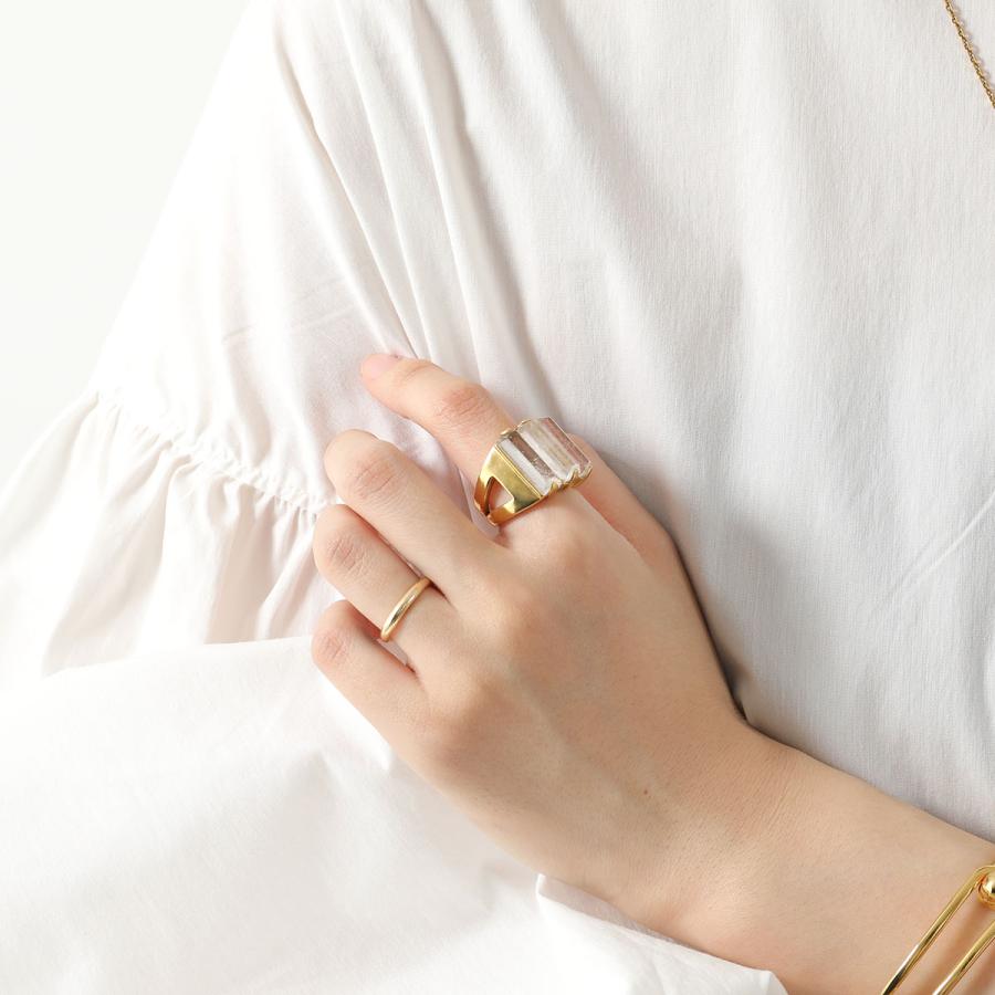 GOOSSENS PARIS グーセンスパリ リング Stones Three Rows Ring GOOSSENS PARIS グーセンスパリ リング Stones Three Rows Ring