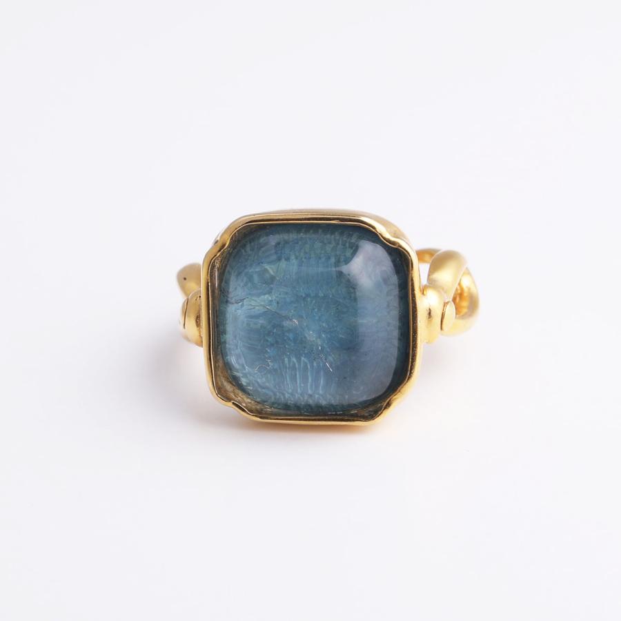 GOOSSENS PARIS グーセンスパリ リング Cabochons squared ring GOOSSENS PARIS グーセンスパリ リング Cabochons squared ring