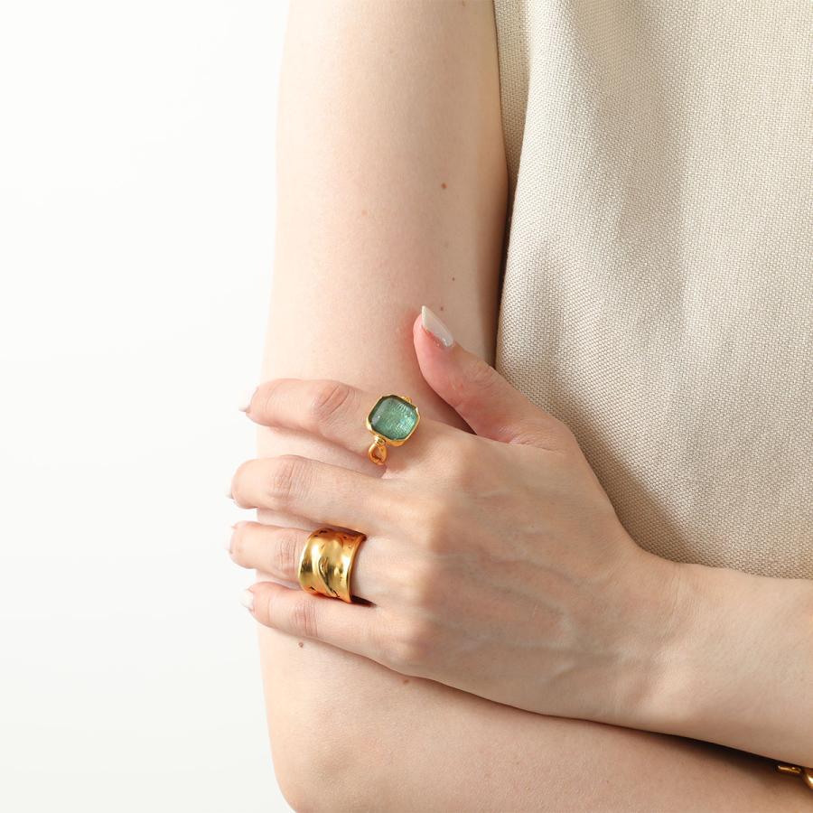GOOSSENS PARIS グーセンスパリ リング Cabochons squared ring GOOSSENS PARIS グーセンスパリ リング Cabochons squared ring