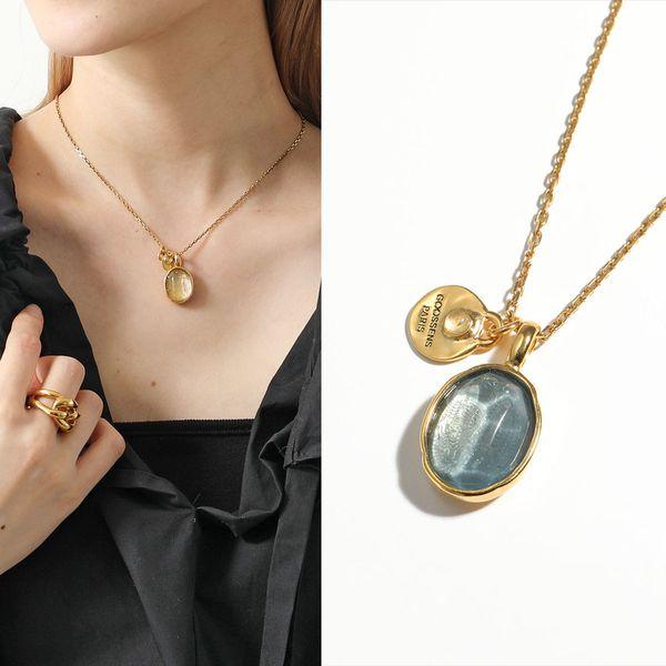 GOOSSENS PARIS ゴールド  ネックレス GOOSSENS PARIS（グーセンスパリ） ペンダント Talisman Cabochons