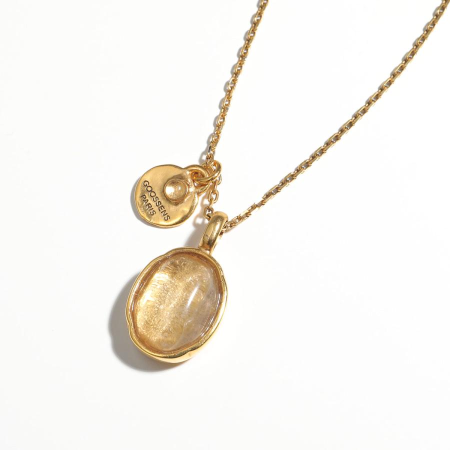 IENA 【GOOSSENS PARIS/グーセンスパリ】coin ネックレス GOOSSENS PARIS（グーセンスパリ） ペンダント Talisman Cabochons