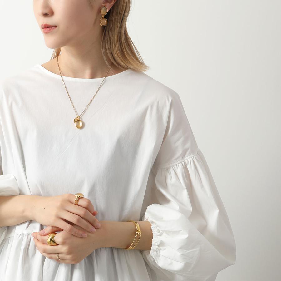 GOOSSENS PARIS（グーセンスパリ） イヤリング Cabochonstwo pendants