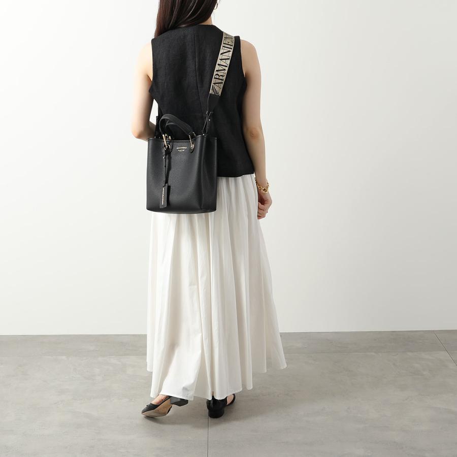 EMPORIO ARMANI エンポリオアルマーニ ショルダーバッグ MyEA EW000362 AF12103 レディース ハンドバッグ ロゴ クロスボディ 鞄 85218/BLACK_3