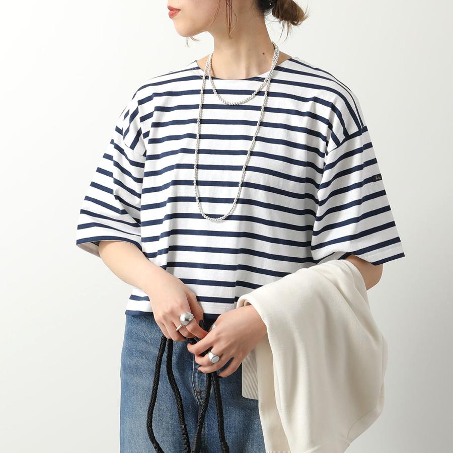 Le Minor（ルミノア） 五分袖 Tシャツ 123302F レディース 半袖