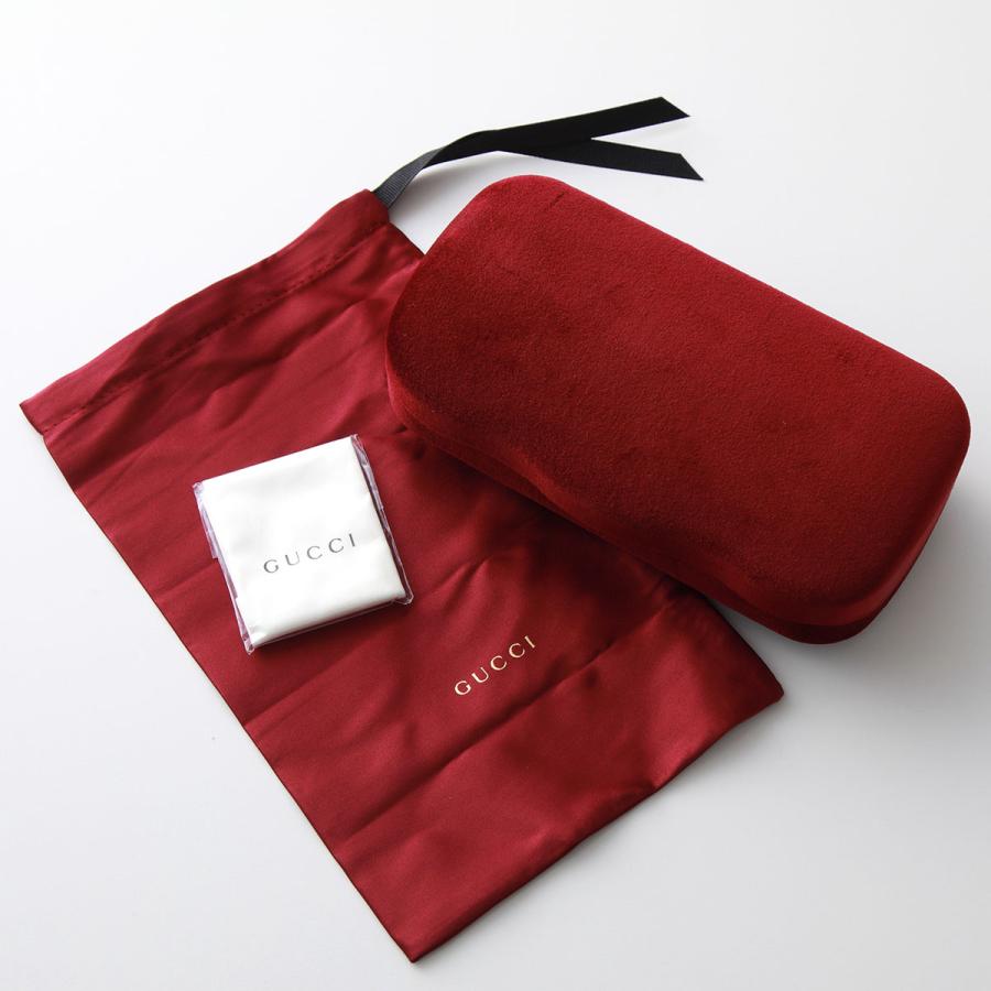 GUCCI（グッチ） サングラス GG0287S メンズ スクエア型 ハーフリム