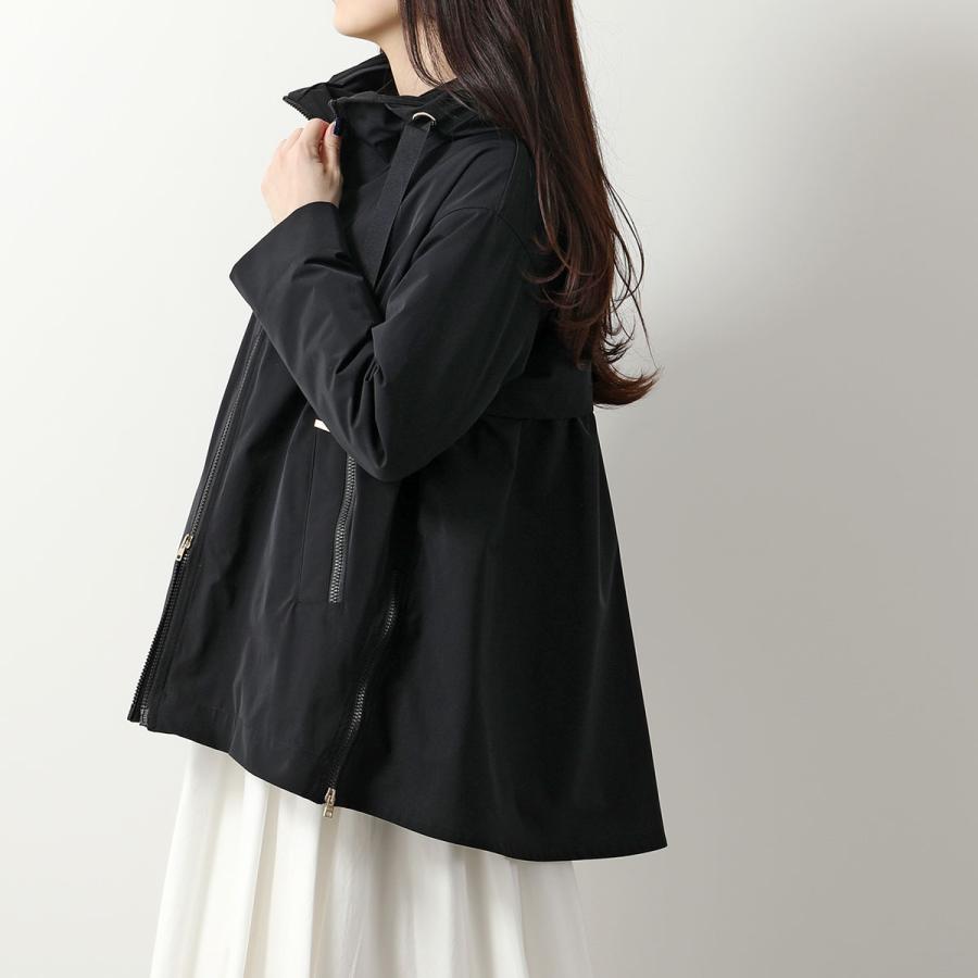 【新品】HERNO CITY LIFE フィールドジャケット 黒 定価約15万円 HERNO（ヘルノ） ジャケット CITY LIFE ＆ NYLON ULTRALIGHT GC000449D
